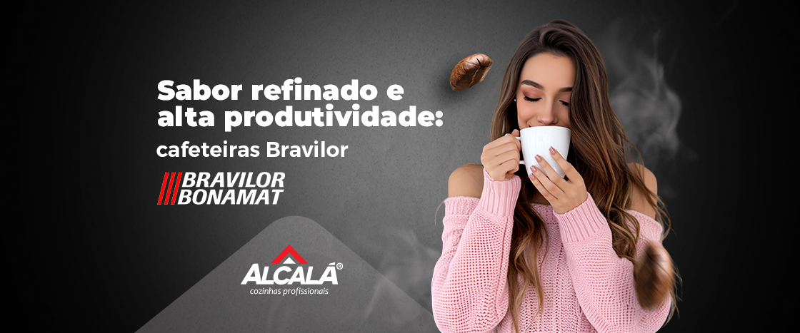 Sabor refinado e alta produtividade: cafeteiras Bravilor