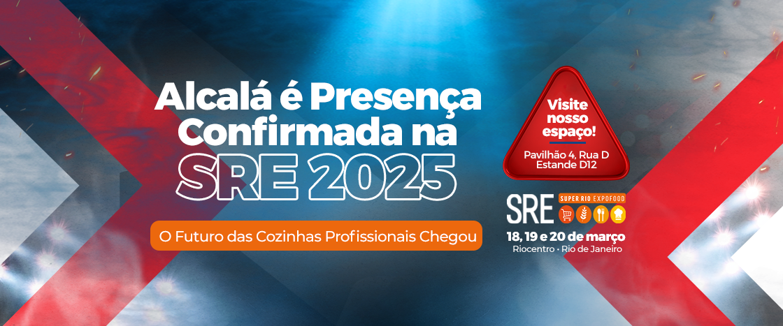 Alcalá é Presença Confirmada na SRE 2025: O Futuro das Cozinhas Profissionais Chegou