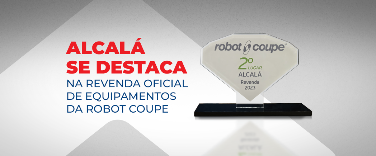 Alcalá se destaca na revenda oficial de equipamentos da Robot Coupe